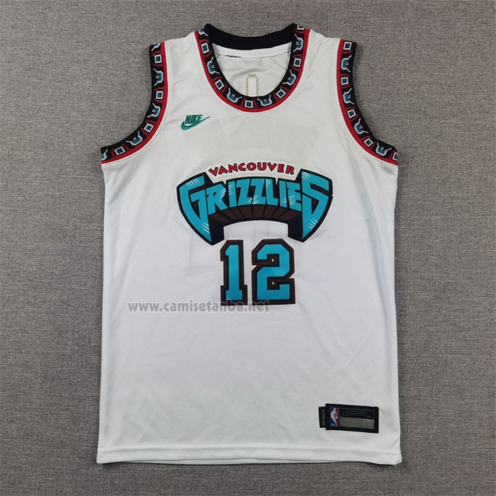 Camiseta Nino Memphis Grizzlies Ja Morant #12 Classic 2024-25 Blanco